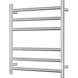 Полотенцесушитель электрический Bauedge Stil R 50х60, нержавеющая сталь полированная Полотенцесушитель электрический Bauedge Stil R 50х60, нержавеющая сталь полированная