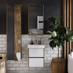 Мебель для ванной AQUATON Сканди 45 дуб рустикальный