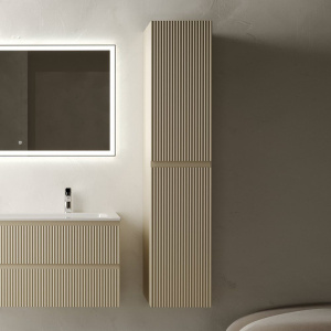 Шкаф-пенал Sancos Snob R 35 см, универсальный, beige soft