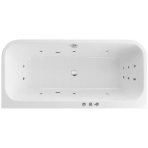 Акриловая ванна Excellent Arana WAEX.ARA18.SMART 180x85 см, с гидромассажем, с каркасом, со сливом-переливом Акриловая ванна Excellent Arana WAEX.ARA18.SMART 180x85 см, с гидромассажем, с каркасом, со сливом-переливом