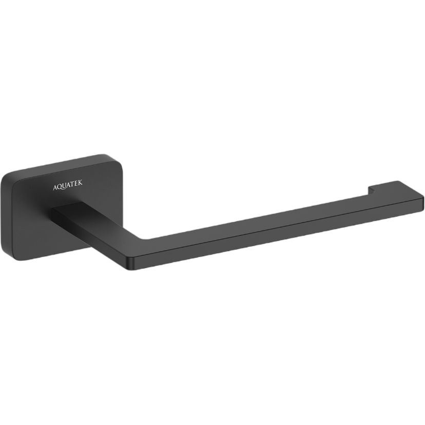 Держатель туалетной бумаги Акватек Либра AQ4308MB матовый черный Держатель туалетной бумаги Акватек Либра AQ4308MB матовый черный