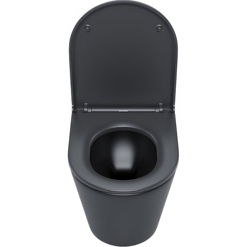 Купить Унитаз подвесной IDDIS Calipso CALR3BMi25 безободковый, с микролифтом в Москве с доставкой Унитаз подвесной IDDIS Calipso CALR3BMi25 безободковый, с микролифтом