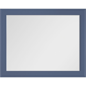 Зеркало La Fenice Cubo 100х80, синее матовое