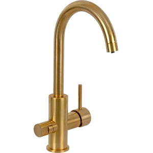 Смеситель для кухни Remer Minimal N792DW золото брашированное
