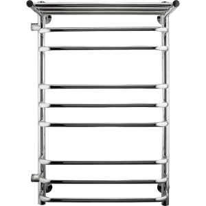 Полотенцесушитель водяной Indigo Brace LBCW80-50PL-б/п-60 с полкой, серебристый Полотенцесушитель водяной Indigo Brace LBCW80-50PL-б/п-60 с полкой, серебристый