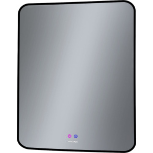 Зеркало Grossman Elegans-норма Black 70 с подсветкой, с антизапотевателем