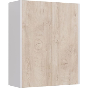 Шкаф Lemark Combi 60 дуб кантри, белый глянцевый