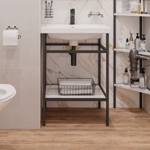 Консоль DIWO Смоленск 60 с раковиной Como 60