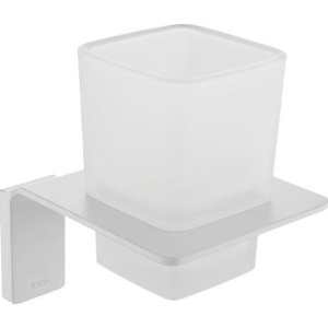 Стакан IDDIS Slide SLIWTG1i45 матовое стекло, белый