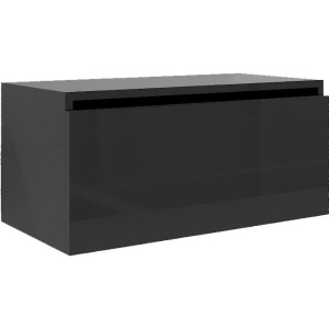 Тумба Armadi Art Flat Valessi Uno-S 80 антрацит глянец Тумба Armadi Art Flat Valessi Uno-S 80 антрацит глянец