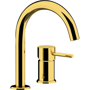 Смеситель для раковины Remer X Style X57DO золото глянцевое