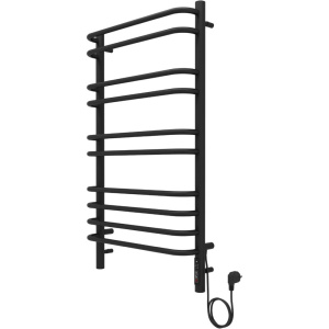 Полотенцесушитель электрический Акватек Пандора П10 50x90 черный муар Полотенцесушитель электрический Акватек Пандора П10 50x90 черный муар