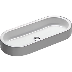 Раковина Hatria Area Y0UF01 80 см, белая