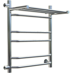 Полотенцесушитель водяной Тругор Браво ПМ 3 П ЛЦ4 L, 50x60x50, с полкой