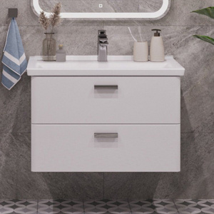 Тумба с раковиной SanStar Gretta 70 подвесная