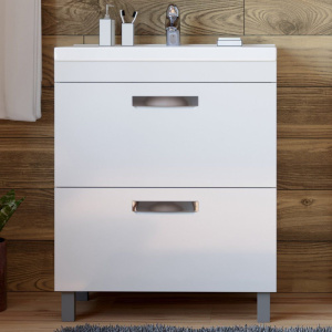 Тумба с раковиной Vigo Plaza 70 2 ящика Тумба с раковиной Vigo Plaza 70 2 ящика