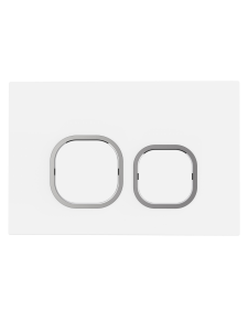 Кнопка для инсталляции белая WeltWasser BAMBERG WT (10000010289)