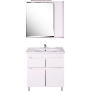 Мебель для ванной ASB-Mebel Бари 80-2.2 белая