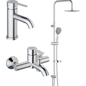 Комплект для ванной STWORKI Стокгольм HFSG97000 + HFSG10000 + HFSG02100 + HFSG02100