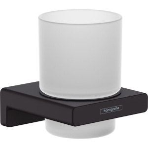 Стакан Hansgrohe AddStoris 41749670 матовый черный