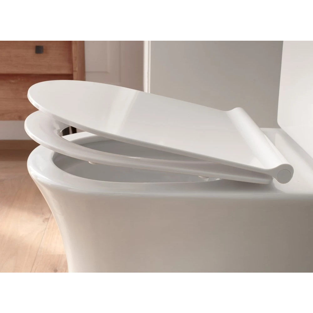 Купить Крышка-сиденье Jacob Delafon Aleo с микролифтом E33127-0 в Москве с доставкой Крышка-сиденье Jacob Delafon Aleo с микролифтом E33127-0