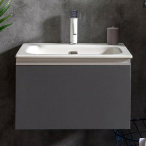 Тумба с раковиной Armadi Art Vallessi 60 антрацит матовый Тумба с раковиной Armadi Art Vallessi 60 антрацит матовый