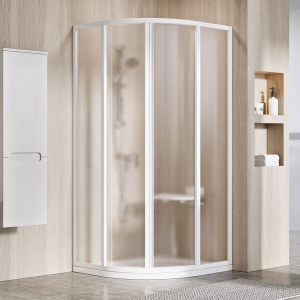 Душевой уголок Ravak Supernova SKCP4-90 195 Grape, профиль белый Душевой уголок Ravak Supernova SKCP4-90 195 Grape, профиль белый