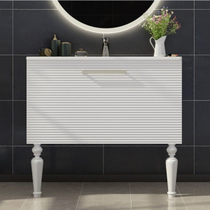 Тумба с раковиной Sanvit Эмми 3Д 90 белая