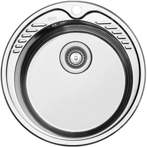 Мойка кухонная IDDIS Suno SUN51S0i77S с сифоном