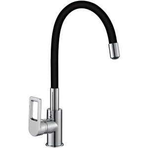 Смеситель для кухни Rossinka Z Z35-35U-Black с гибким изливом