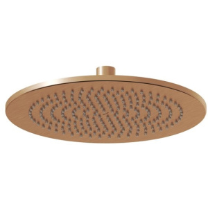 Лейка для верхнего душа Ravak 250 мм латунь розовое золото матовое X07P711