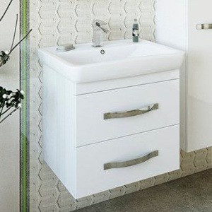 Тумба с раковиной Sanflor Одри 60, подвесная Тумба с раковиной Sanflor Одри 60, подвесная