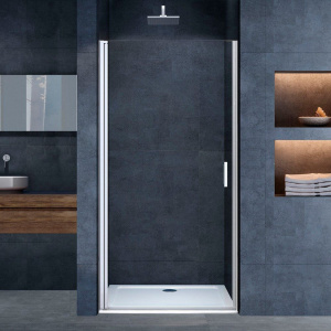 Душевая дверь в нишу Vincea Alpha VDP-3AL950CL 95 см, стекло прозрачное, хром