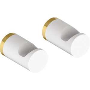 Крючок IDDIS Petite PET2SY1i41 белый матовый с желтым золотом