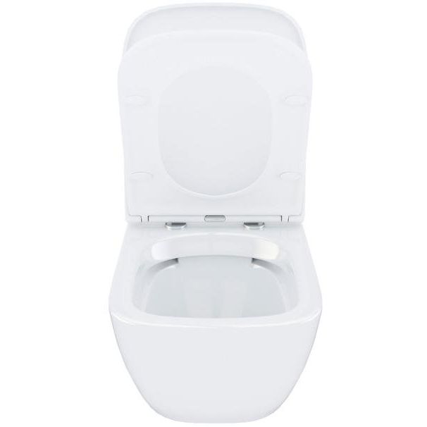 Купить Унитаз подвесной IDDIS Torr TORRDSEi25 безободковый, с микролифтом в Москве с доставкой Унитаз подвесной IDDIS Torr TORRDSEi25 безободковый, с микролифтом