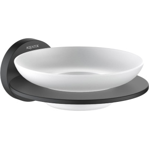 Мыльница Акватек Оберон AQ4203MB матовый черный