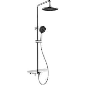 Душевая стойка AQUAme AQM8002CR хром