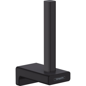 Держатель для запасных рулонов Hansgrohe AddStoris 41756670 матовый черный Держатель для запасных рулонов Hansgrohe AddStoris 41756670 матовый черный