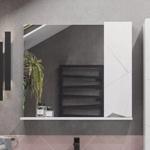 Зеркало SanStar Каскад 80 белое