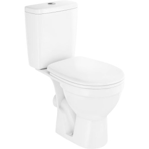 Унитаз-компакт Rosa Рим белый, с микролифтом Унитаз-компакт Rosa Рим белый, с микролифтом