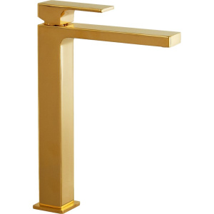Смеситель для раковины Remer Absolute AU11LDO золотой глянцевый Смеситель для раковины Remer Absolute AU11LDO золотой глянцевый