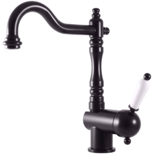 Смеситель для кухни Rav Slezak Labe L508.5/8CMAT черный матовый