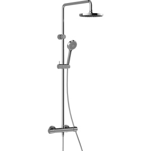Душевая стойка Kludi Logo Dual Shower System 6809405-00 с термостатом, хром