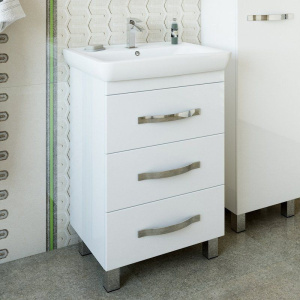 Тумба с раковиной Sanflor Одри 60/2 напольная