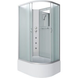 Душевая кабина Niagara Classic NG-2310-14LBKG, 120х80 см, без крыши, с гидромассажем