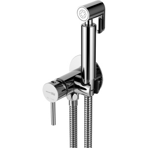 Гигиенический душ Wasserkraft A70138 со смесителем, С ВНУТРЕННЕЙ ЧАСТЬЮ, хром