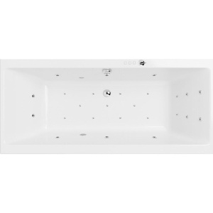 Акриловая ванна Excellent Pryzmat WAEX.PRY18.ULTRA 180x80 см, с гидромассажем, с каркасом, со сливом-переливом Акриловая ванна Excellent Pryzmat WAEX.PRY18.ULTRA 180x80 см, с гидромассажем, с каркасом, со сливом-переливом