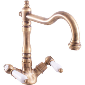 Смеситель для кухни Rav Slezak Morava MK520.5/8SM бронза Смеситель для кухни Rav Slezak Morava MK520.5/8SM бронза
