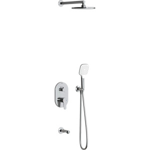 Душевой комплект Teska Amos AS3400 С ВНУТРЕННЕЙ ЧАСТЬЮ, хром Душевой комплект Teska Amos AS3400 С ВНУТРЕННЕЙ ЧАСТЬЮ, хром