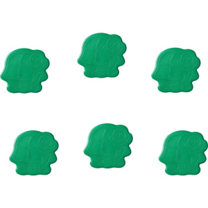 Комплект ковриков Ridder Slip-Not XXS 69325 зеленый, 6 шт.